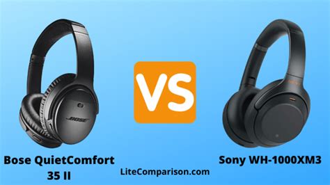 Bose Quietcomfort Ii Vs Sony Wh Xm Which Is Good