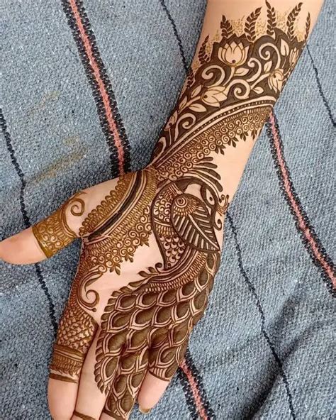 Peacock Mehndi Designs 31 Unique Designs To Try In 2023 Lifestyle