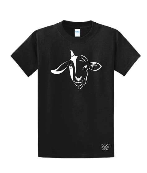 Black Crew Shirt Sheep Not Goats Logo Sheep Not Goats Apparel