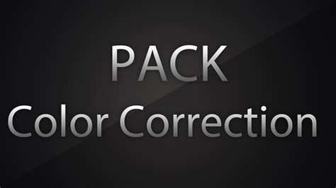 Pack Color Correction Magic Bullet Looks After Effects E Sony Vegas