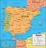 O Barcelona no mapa - Mapa de barcelona no mapa (Catalunha, Espanha)