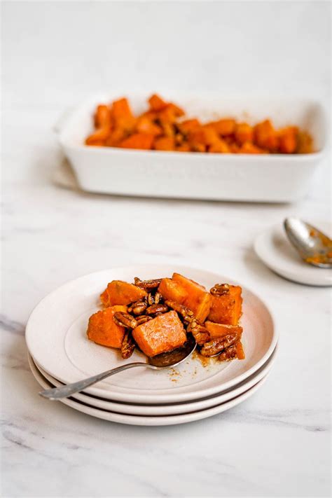 Low Carb Candied Sweet Potatoes With Pecans Carb Manager