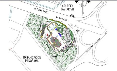 Site Plan Details Of Multi Specialty Hospital Building Dwg File Site