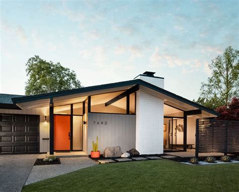 A Mid Century Modern Backyard Renovation Home
