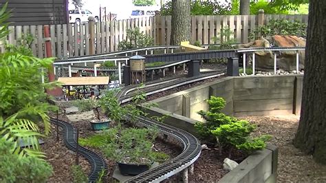 2014 Sjgrs Garden Railway Tour G Scale Gartenbahn Youtube