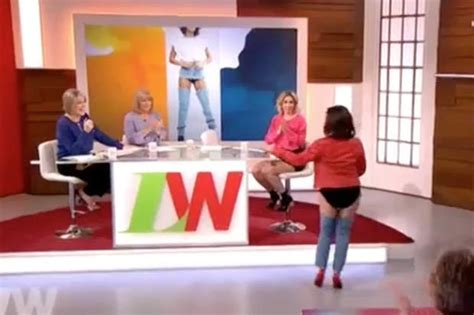 Loose Women Cast Shirley Ballas Flashes Underwear In