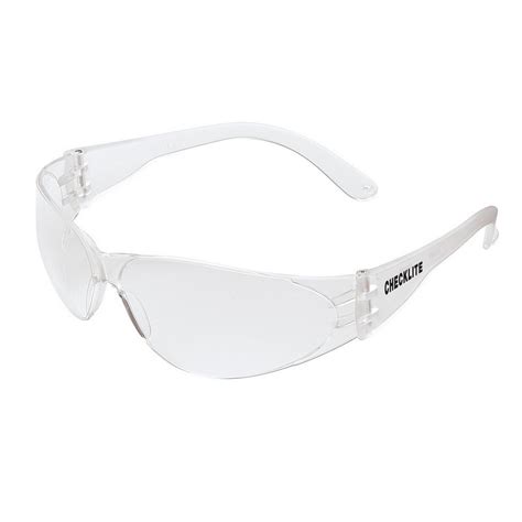 Mcr Safety Cl110 Checklite Clear Lens Safety Glasses