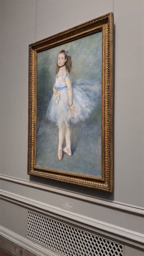 The Dancer Auguste Renoir 1847 Impressionist Editorial Image Image