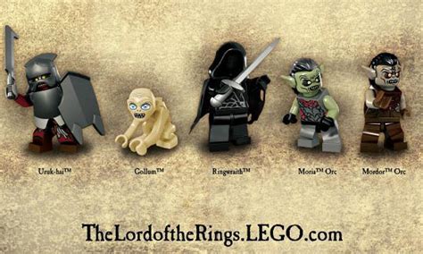 Lego Lord Of The Rings Minifigures