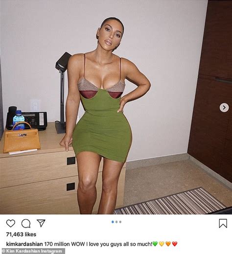 Kim Kardashian Showcases Her Hourglass Curves In Tight Dress As She