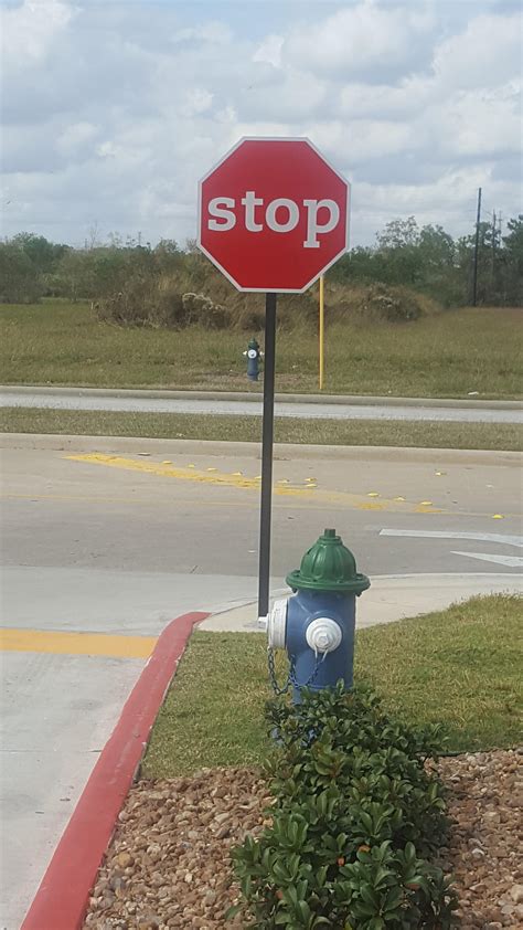 This Stop Sign Is In Lower Case Letters Mildlyinteresting