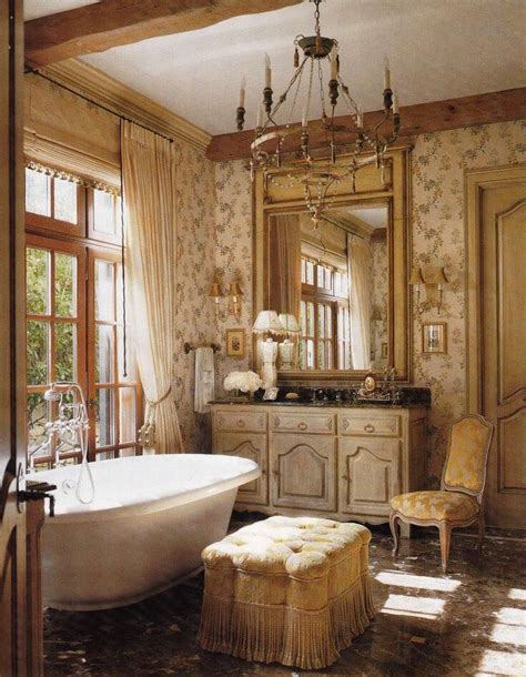 French Chateau Bathroom Romantic Bathrooms Beautiful Bathrooms