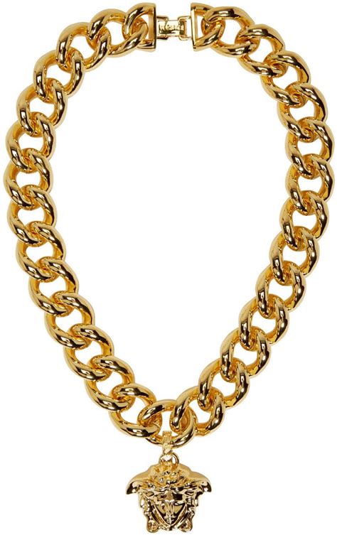 Versace For Women Fw22 Collection Gold Chains For Men Gold Chains