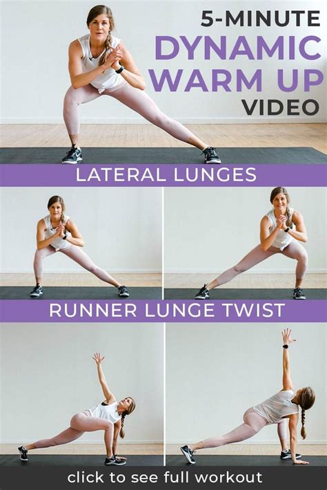 5 Minute Warm Up Video For At Home Workouts Nourish Move Love