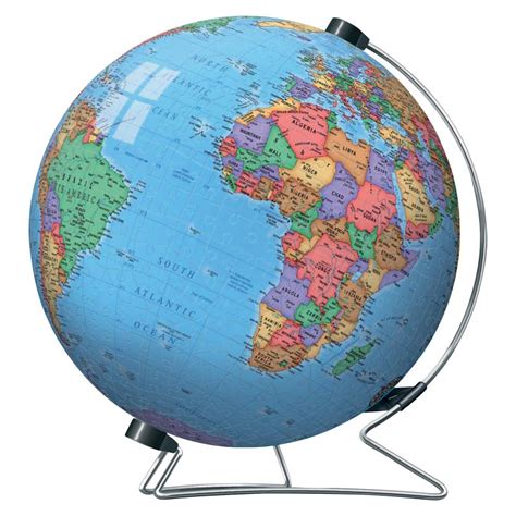 3d World Puzzle Globe The Tasmanian Map Centre
