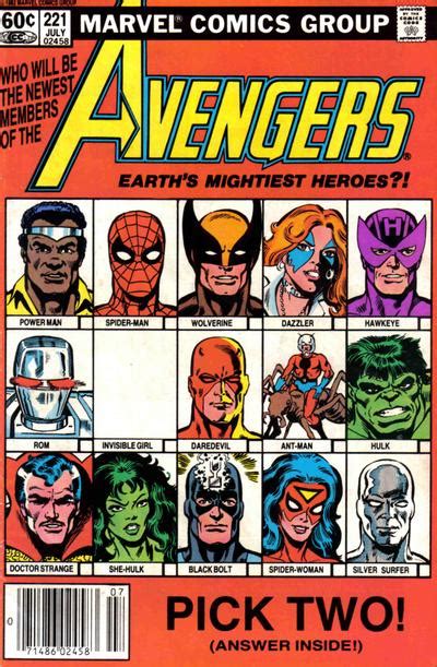 13 Covers The Avengers In The 80s 13th Dimension Comics Creators