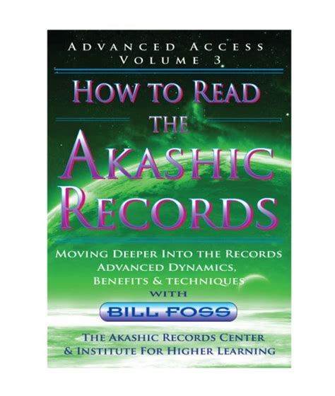 Journey To The Akashic Records Workbook Bill Foss Akashic Records