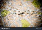 Pinner London Uk Map Stock Photo 379117048 | Shutterstock
