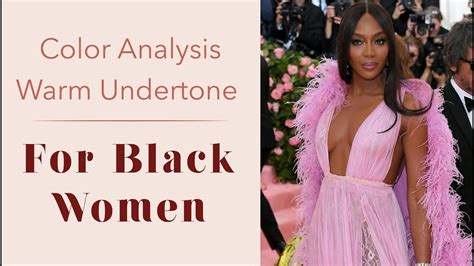 Color Analysis For Dark Skin Warm Seasons Pt For Black Women Youtube