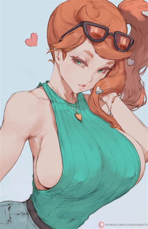 Summer Sonia Pokemon Sword And Shield By Cutesexyrobutts Hentai Foundry