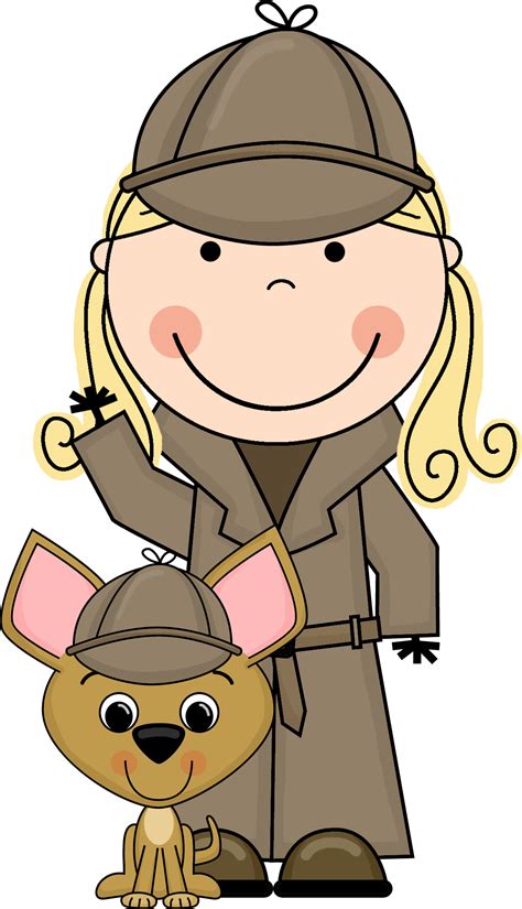 Detective Clip Art Images Free Clipart Image Clipartbarn