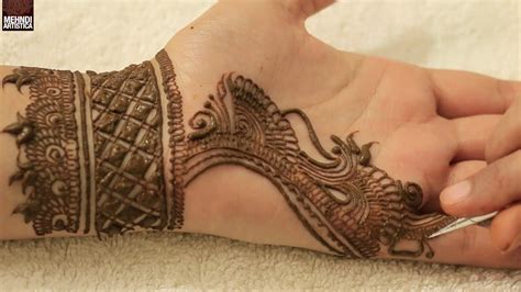 Tradition Egyptian Touch Henna Mehndi Design 2017 Blocks Print Tattoo