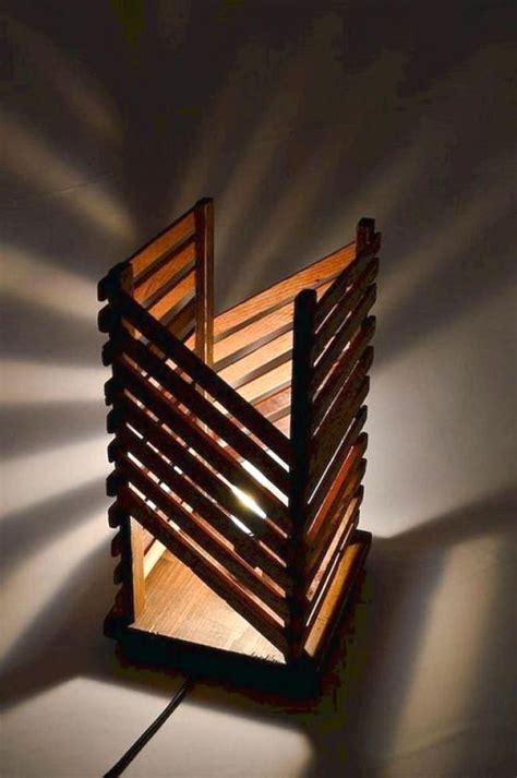 40 Inspiring Diy Wooden Lamps Decorating Ideas Wooden Lamps Design