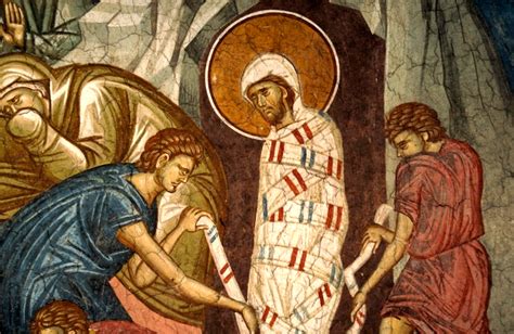 Loosing The Grave Clothes Of Lazarus · Journey To Orthodoxy