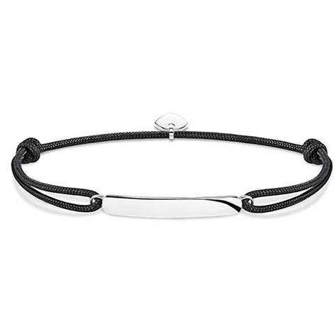 Thomas Sabo Black Classic Little Secrets Bracelet Jewellery From