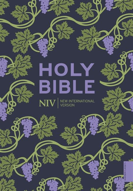 Niv Holy Bible Purple Paperback Hodder Classic Design Reading Plan