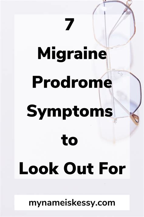 7 Migraine Prodrome Symptoms To Look Out For Migraine Migraine Hangover Migraine Headaches