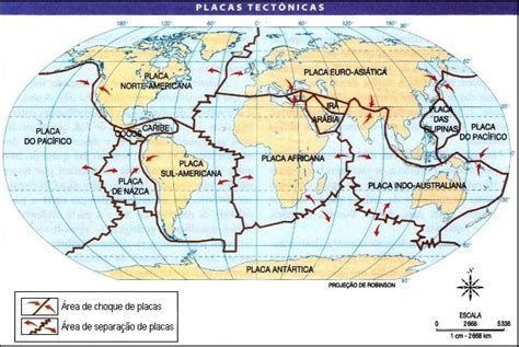 Mapa Placas Tectonicas Mapa