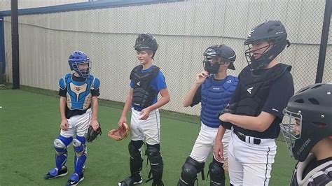 Catchers 4 Corner Drill To Improve Blocking And Leg Strength Youtube