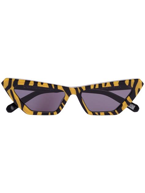 Chimi Tiger Print Cat Eye Sunglasses Yellow Cat Eye Sunglasses Black Cat Eye Sunglasses
