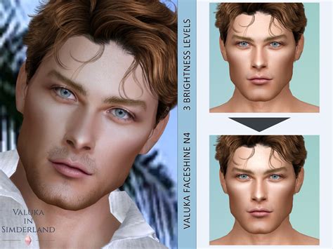 The Sims Resource Patreon Valuka Faceshine N4