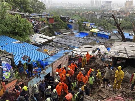 At Least 18 Killed In Landslide Wall Collapse In India Monsoon Rains