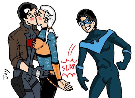 Jason Todd And Rose Wilson With Nightwing By Jasontodd1fan On Deviantart