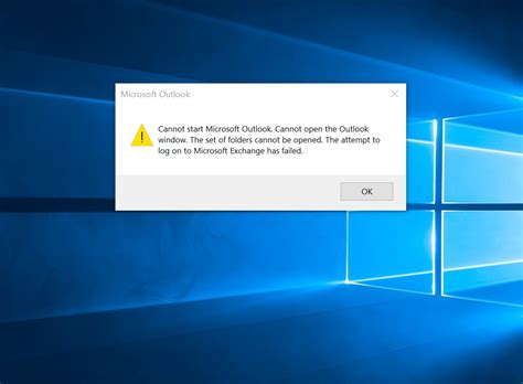 Cannot Start Microsoft Outlook - Cannot open the Outlook Window [Fixed]
