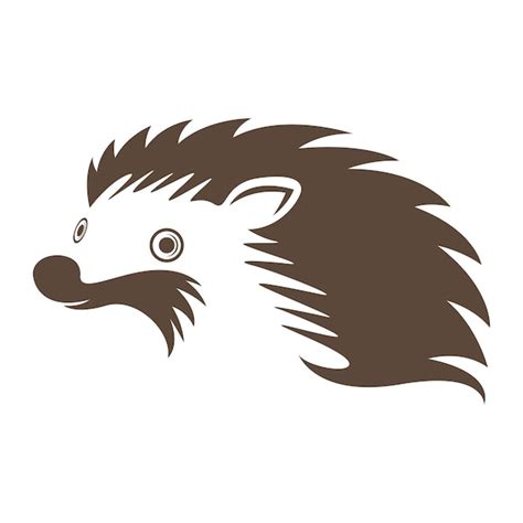 Premium Vector Hedgehog Logo Icon Design Illustration