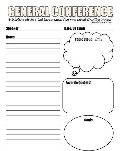 Presentation Handout Templates