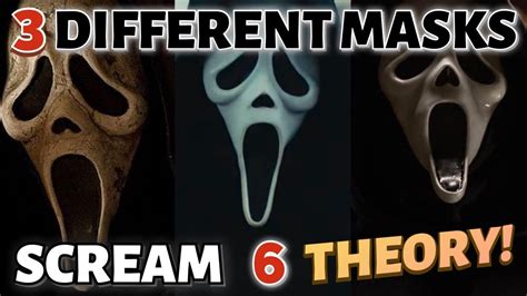 Scream 6 Theory 3 Different Masks 3 Different Killers Youtube