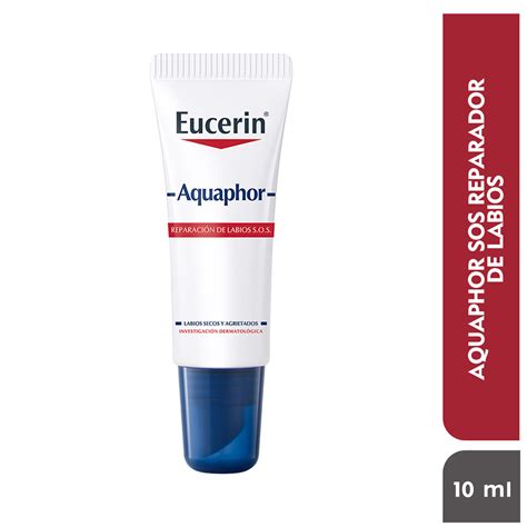 Aquaphor Reparación De Labios Eucerin Tubo X 10ml