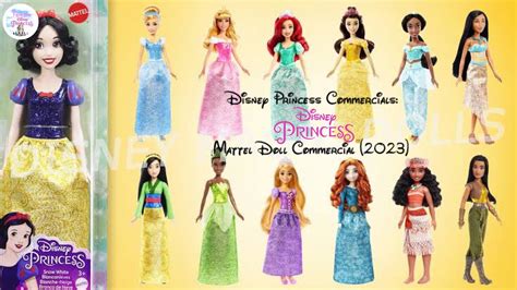 Disney Princess Commercials Mattel New Disney Princess Doll Commercial
