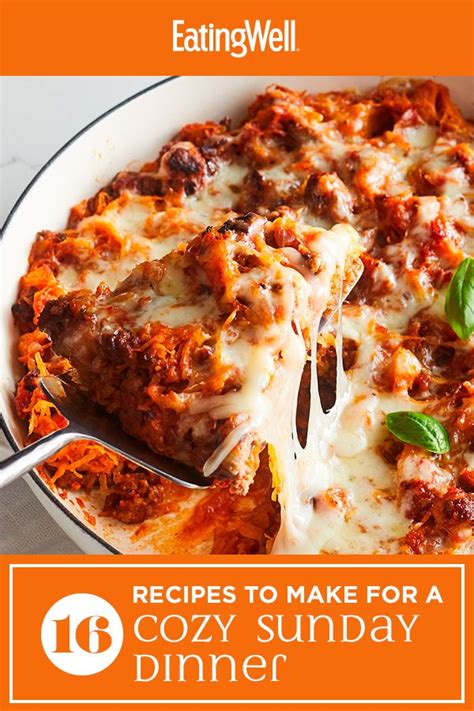 16 Recipes to Make for a Cozy Sunday Dinner | Dinner, Food ...