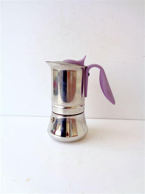 Collectible Italian Inox 18 10 Coffee Maker Espresso Machine