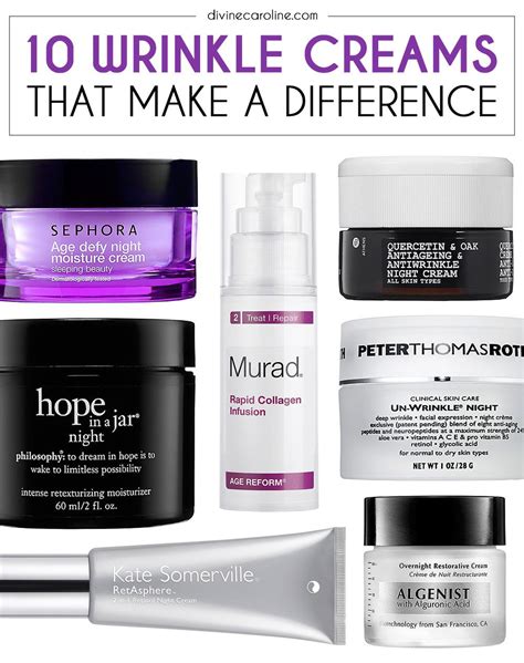 10 Wrinkle Cream Products That Make A Difference Beauty