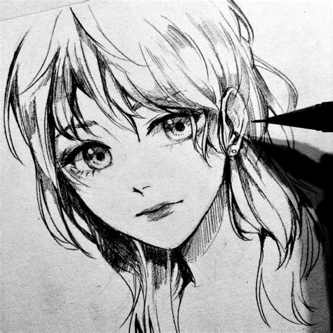 Manga Drawing Manga Art Anime Art Portrait Sketches Portrait Art