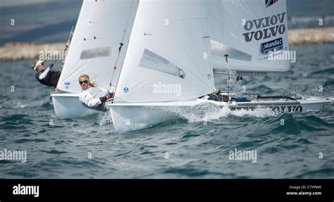 Hannah Mills And Saskia Clark Gbr 470 Womens Two Person Dinghy