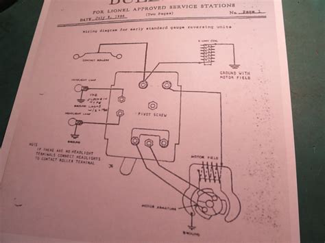 Lionel 260e Wiring Diagram Wiring Diagram