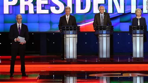 Anderson Cooper Held Firm At Democratic Debate Oct 13 2015